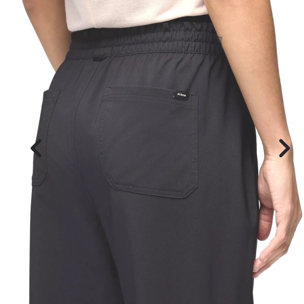 prAna NEW Wonderland Rocks Pant Womens Medium Black Pull On Stretch Outdoor - Picture 6 of 15